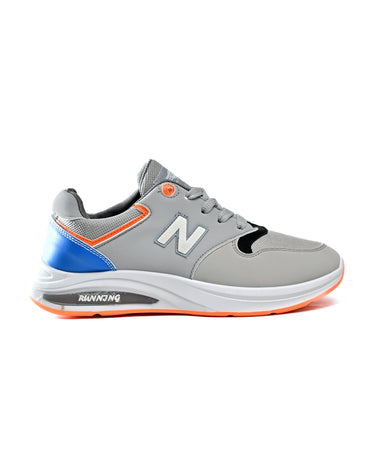 7842 - Sportive Sneakers , From Chamois and Textile For men
