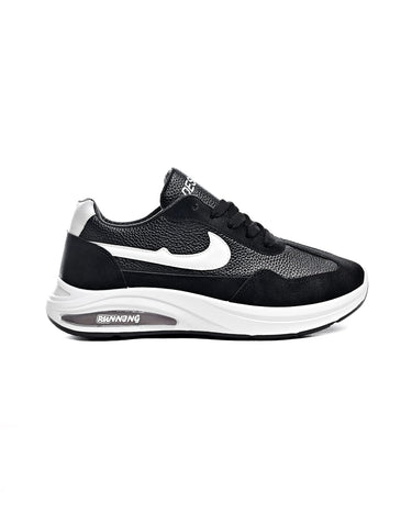 6823 - Sportive Sneakers , From Knit Textile For Women