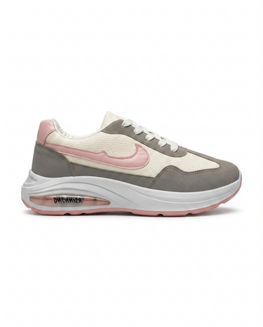 6823 - Sportive Sneakers ,  From Knit Textile For Women